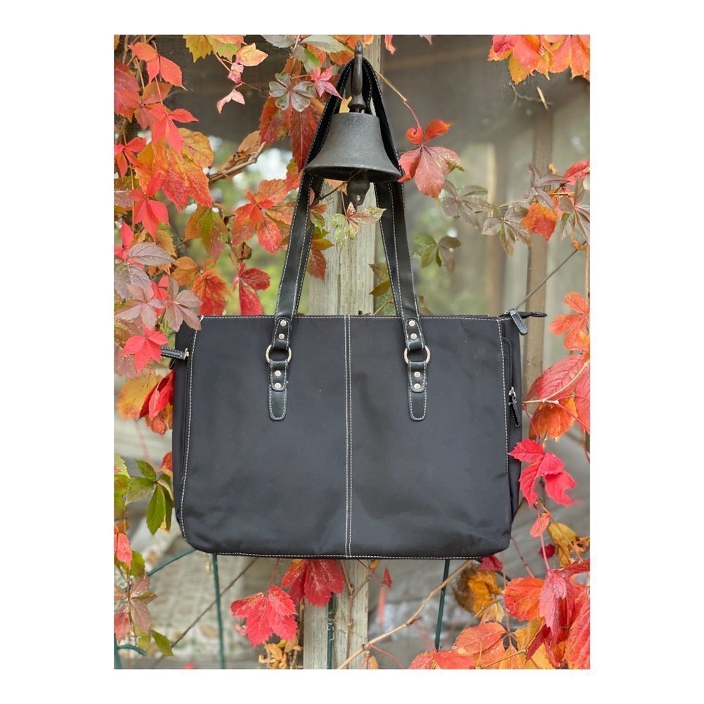 Black Laptop Bag Business Shoulder Straps